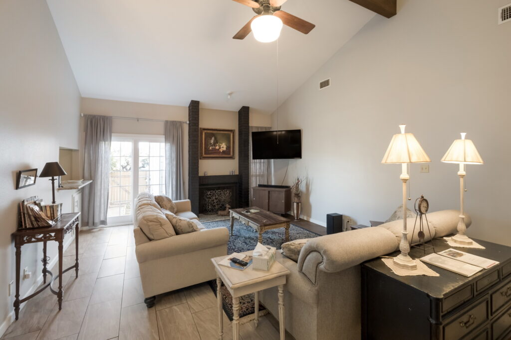 Cathedral Ceiling Living